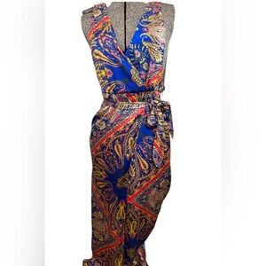 Forever 21 Paisley Wrap Dress EUC (small)